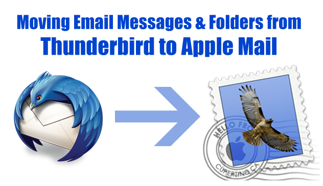 Move Mailboxes from Thunderbird to Apple Mail