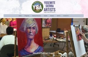 Yosemite Sierra Artists screenshot