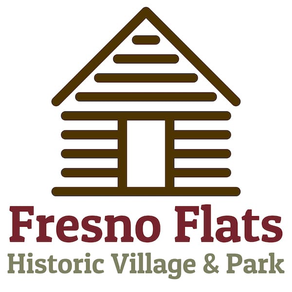 Fresno Flats logo with log cabin